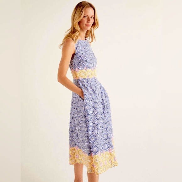 Boden Deborah Fit & Flare Sundress 16/18 - Picture 2 of 16